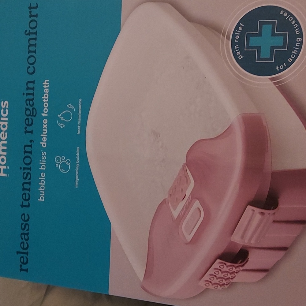 Nwt Homedics includes 1 footpath, 3 artachments